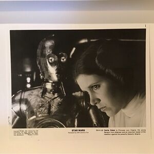 Star Wars A New Hope promo print # SW-K-28.  1977